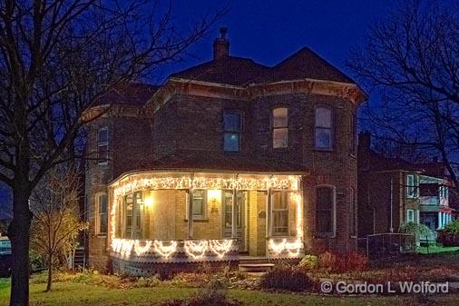 First Christmas Lights_01636-42.jpg - Photographed at Smiths Falls, Ontario, Canada.